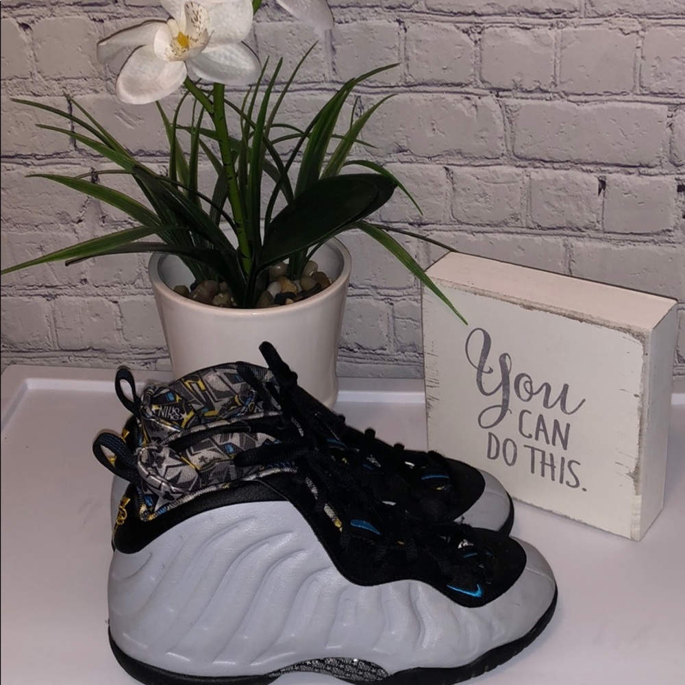 🔥Kids Graffiti Nike Foamposite (PS)🔥